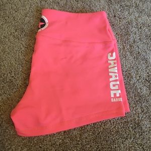 Savage Barbell Booty Shorts